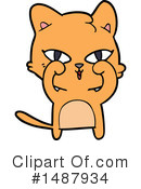 Cat Clipart #1487934 by lineartestpilot