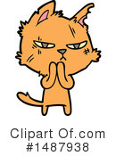Cat Clipart #1487938 by lineartestpilot