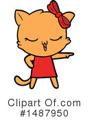 Cat Clipart #1487950 by lineartestpilot