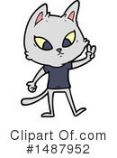 Cat Clipart #1487952 by lineartestpilot
