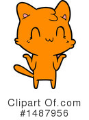 Cat Clipart #1487956 by lineartestpilot