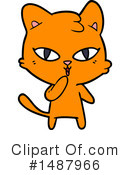 Cat Clipart #1487966 by lineartestpilot