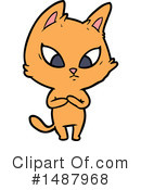 Cat Clipart #1487968 by lineartestpilot
