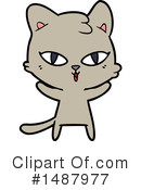 Cat Clipart #1487977 by lineartestpilot