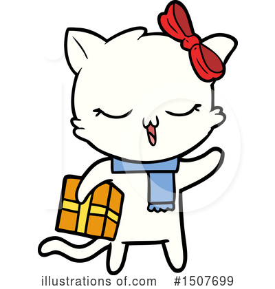 Royalty-Free (RF) Cat Clipart Illustration by lineartestpilot - Stock Sample #1507699