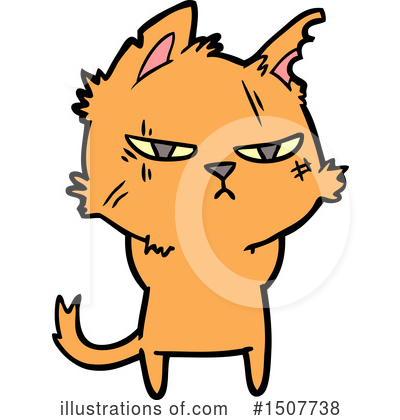 Royalty-Free (RF) Cat Clipart Illustration by lineartestpilot - Stock Sample #1507738