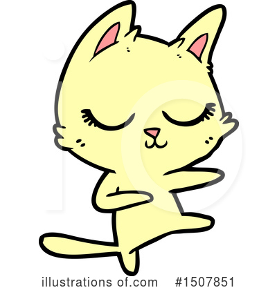 Royalty-Free (RF) Cat Clipart Illustration by lineartestpilot - Stock Sample #1507851