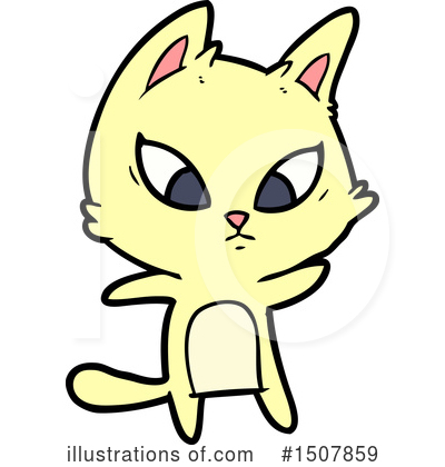 Royalty-Free (RF) Cat Clipart Illustration by lineartestpilot - Stock Sample #1507859