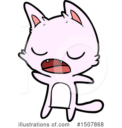 Pink Cat Clipart #1507868 by lineartestpilot