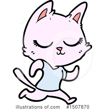 Pink Cat Clipart #1507870 by lineartestpilot