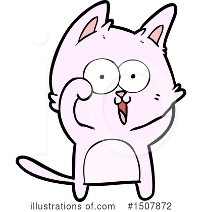Pink Cat Clipart #1507872 by lineartestpilot