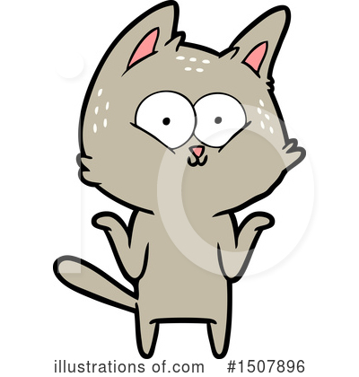 Royalty-Free (RF) Cat Clipart Illustration by lineartestpilot - Stock Sample #1507896