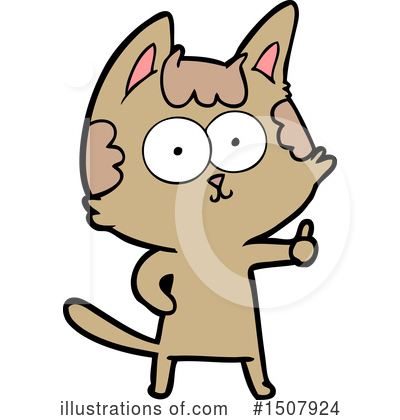 Royalty-Free (RF) Cat Clipart Illustration by lineartestpilot - Stock Sample #1507924