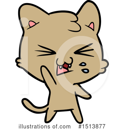 Royalty-Free (RF) Cat Clipart Illustration by lineartestpilot - Stock Sample #1513877