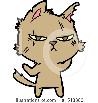Royalty-Free (RF) Cat Clipart Illustration by lineartestpilot - Stock Sample #1513883