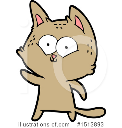 Royalty-Free (RF) Cat Clipart Illustration by lineartestpilot - Stock Sample #1513893