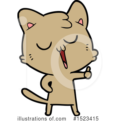 Royalty-Free (RF) Cat Clipart Illustration by lineartestpilot - Stock Sample #1523415
