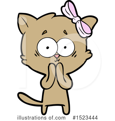 Royalty-Free (RF) Cat Clipart Illustration by lineartestpilot - Stock Sample #1523444