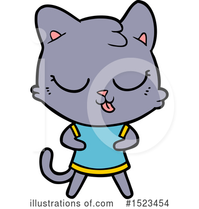 Royalty-Free (RF) Cat Clipart Illustration by lineartestpilot - Stock Sample #1523454