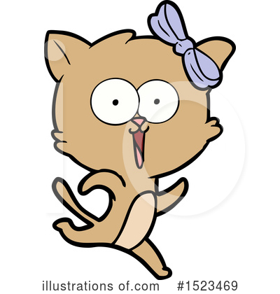 Royalty-Free (RF) Cat Clipart Illustration by lineartestpilot - Stock Sample #1523469