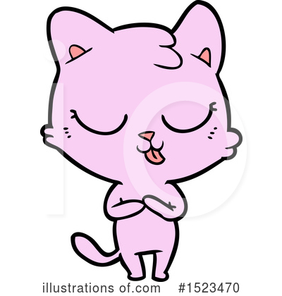 Royalty-Free (RF) Cat Clipart Illustration by lineartestpilot - Stock Sample #1523470