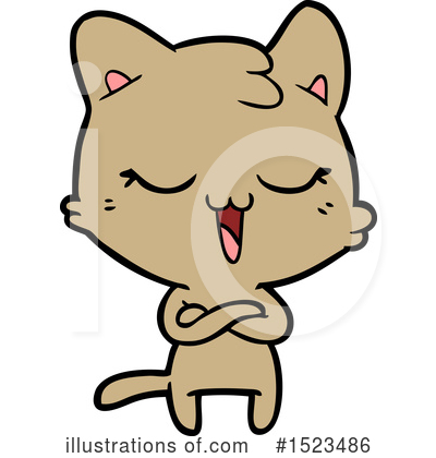 Royalty-Free (RF) Cat Clipart Illustration by lineartestpilot - Stock Sample #1523486