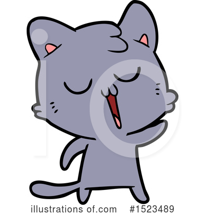 Royalty-Free (RF) Cat Clipart Illustration by lineartestpilot - Stock Sample #1523489