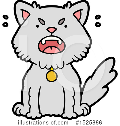 Royalty-Free (RF) Cat Clipart Illustration by lineartestpilot - Stock Sample #1525886