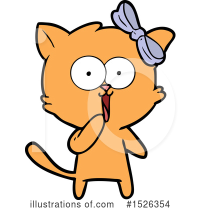 Royalty-Free (RF) Cat Clipart Illustration by lineartestpilot - Stock Sample #1526354