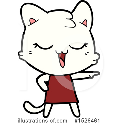 Royalty-Free (RF) Cat Clipart Illustration by lineartestpilot - Stock Sample #1526461