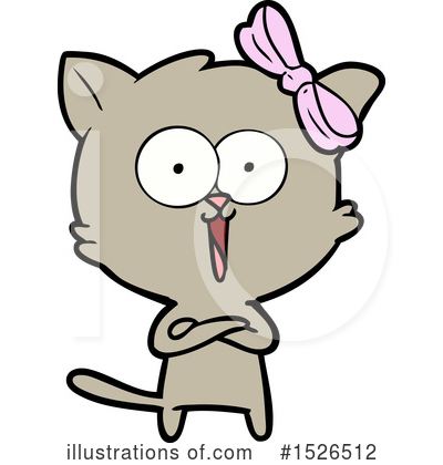 Royalty-Free (RF) Cat Clipart Illustration by lineartestpilot - Stock Sample #1526512
