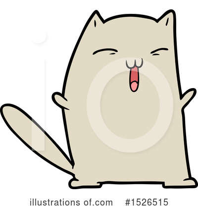 Royalty-Free (RF) Cat Clipart Illustration by lineartestpilot - Stock Sample #1526515