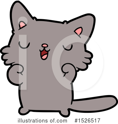 Royalty-Free (RF) Cat Clipart Illustration by lineartestpilot - Stock Sample #1526517