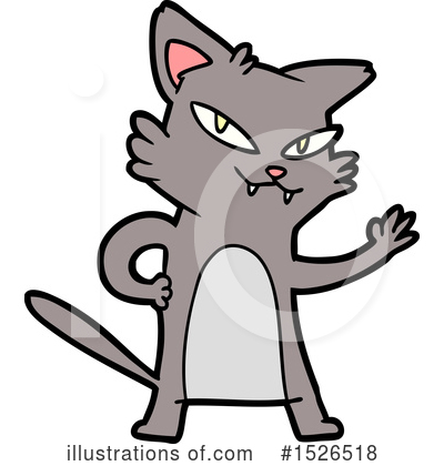 Royalty-Free (RF) Cat Clipart Illustration by lineartestpilot - Stock Sample #1526518