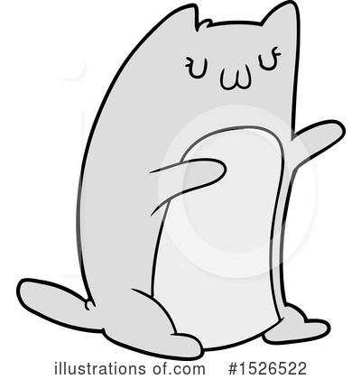 Royalty-Free (RF) Cat Clipart Illustration by lineartestpilot - Stock Sample #1526522