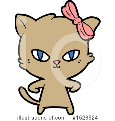 Royalty-Free (RF) Cat Clipart Illustration by lineartestpilot - Stock Sample #1526524
