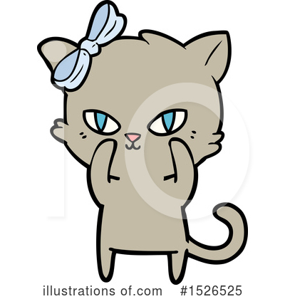 Royalty-Free (RF) Cat Clipart Illustration by lineartestpilot - Stock Sample #1526525