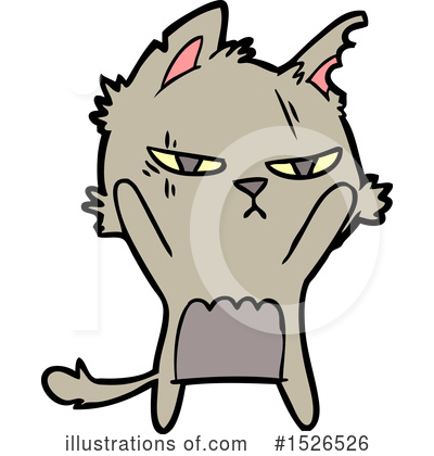 Royalty-Free (RF) Cat Clipart Illustration by lineartestpilot - Stock Sample #1526526
