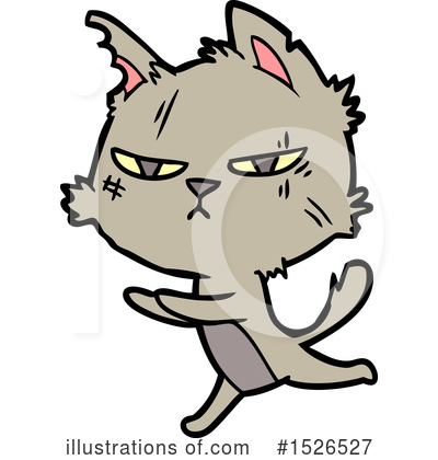 Royalty-Free (RF) Cat Clipart Illustration by lineartestpilot - Stock Sample #1526527