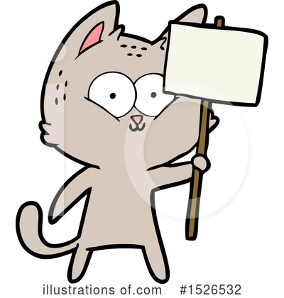 Royalty-Free (RF) Cat Clipart Illustration by lineartestpilot - Stock Sample #1526532
