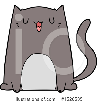 Royalty-Free (RF) Cat Clipart Illustration by lineartestpilot - Stock Sample #1526535