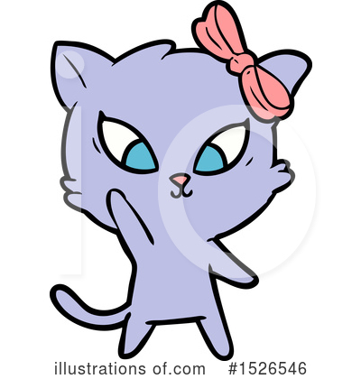Royalty-Free (RF) Cat Clipart Illustration by lineartestpilot - Stock Sample #1526546