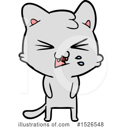 Royalty-Free (RF) Cat Clipart Illustration by lineartestpilot - Stock Sample #1526548