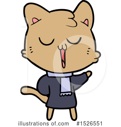 Royalty-Free (RF) Cat Clipart Illustration by lineartestpilot - Stock Sample #1526551