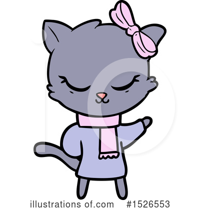 Royalty-Free (RF) Cat Clipart Illustration by lineartestpilot - Stock Sample #1526553