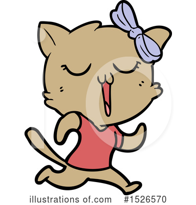 Royalty-Free (RF) Cat Clipart Illustration by lineartestpilot - Stock Sample #1526570