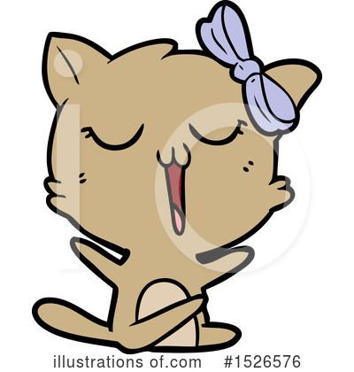 Royalty-Free (RF) Cat Clipart Illustration by lineartestpilot - Stock Sample #1526576