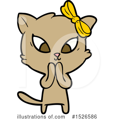 Royalty-Free (RF) Cat Clipart Illustration by lineartestpilot - Stock Sample #1526586