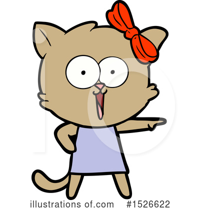 Royalty-Free (RF) Cat Clipart Illustration by lineartestpilot - Stock Sample #1526622