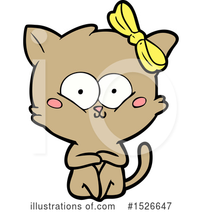 Royalty-Free (RF) Cat Clipart Illustration by lineartestpilot - Stock Sample #1526647